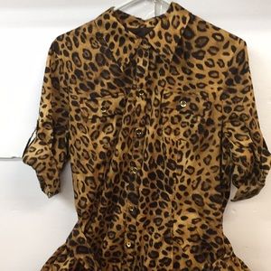 EUC Jones New York Button Down Dress Size 12